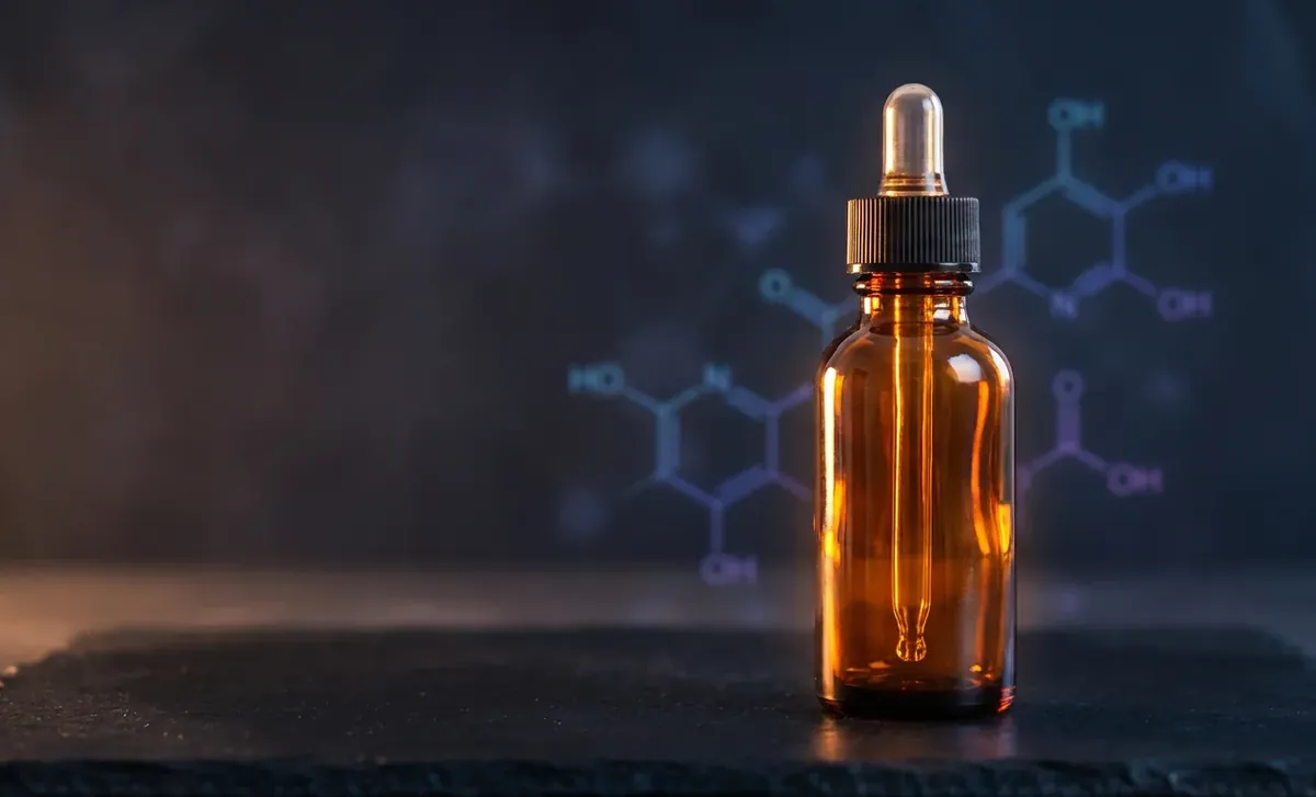 Illustration éditoriale — Niacinamide