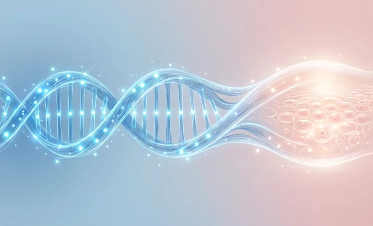 Illustration éditoriale — IA et cancer de la peau