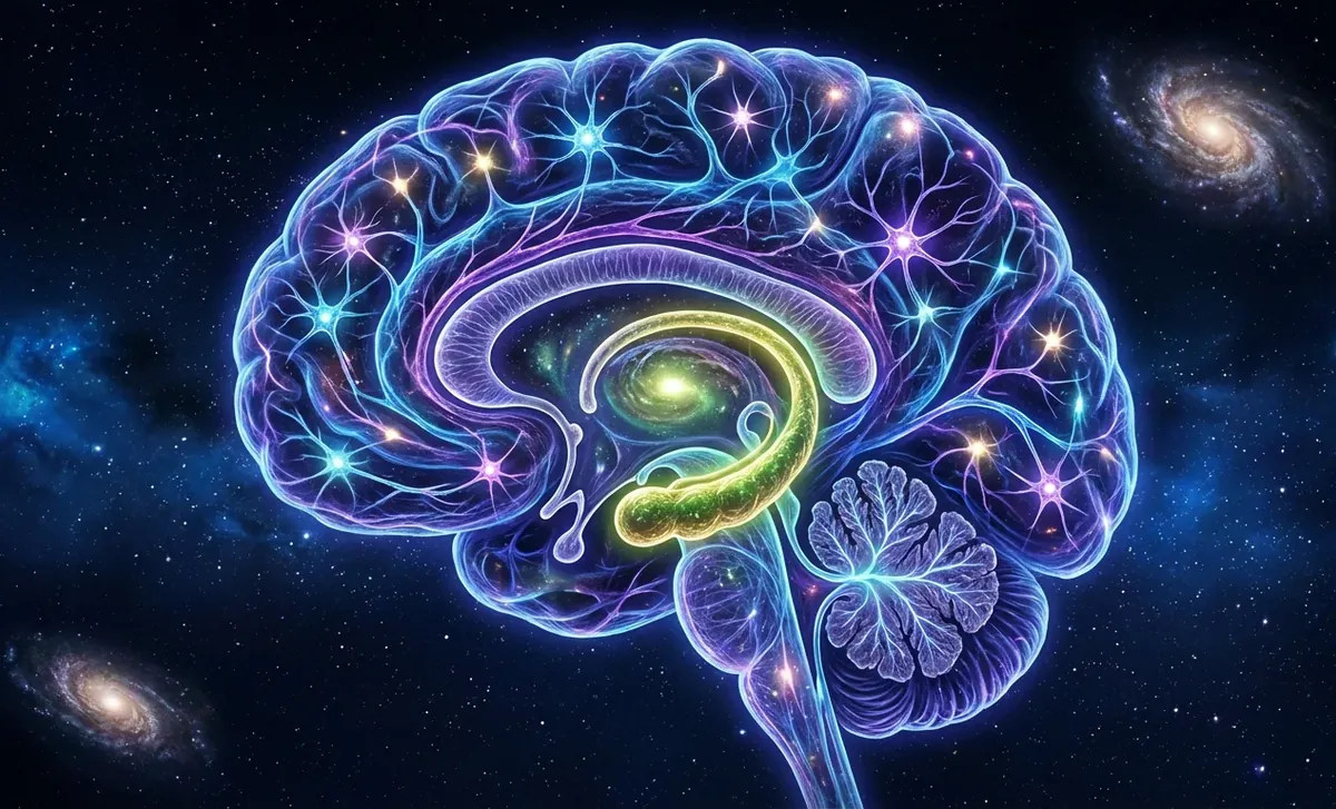 Illustration éditoriale — Neurogenèse adulte